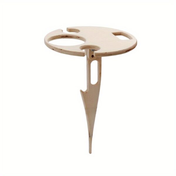 Table à Vin en Bois Portable et Pliable – Image 11