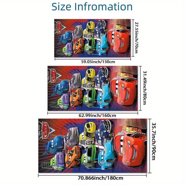 Serviette de Plage Disney cars – Image 3
