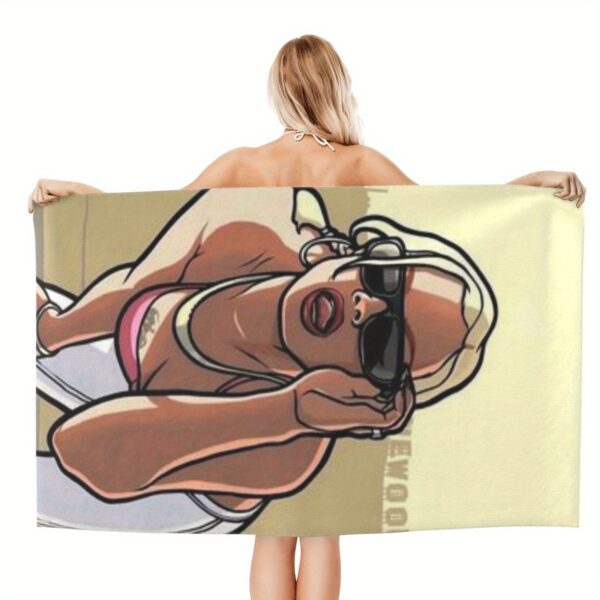 Serviette de Plage Style GTA – Image 5