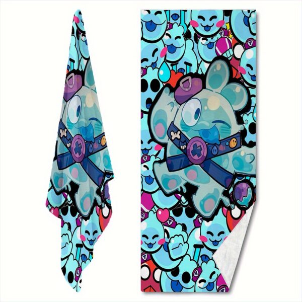serviette de plage en dessin animé Brawl – Image 5