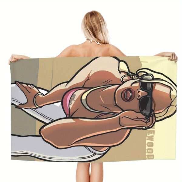Serviette de Plage Grand Theft Auto Vice City – Image 5