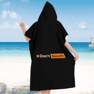 Poncho de plage don't tuch