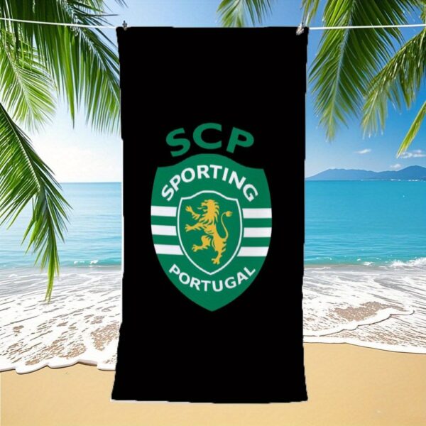 Serviette de Plage Sporting Clube de Portugal – Image 2