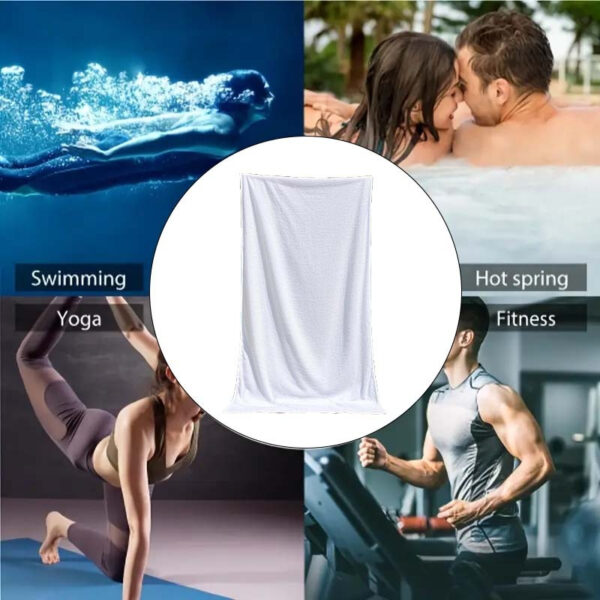 Serviette de Plage avec Logo Lyonnais – Image 9
