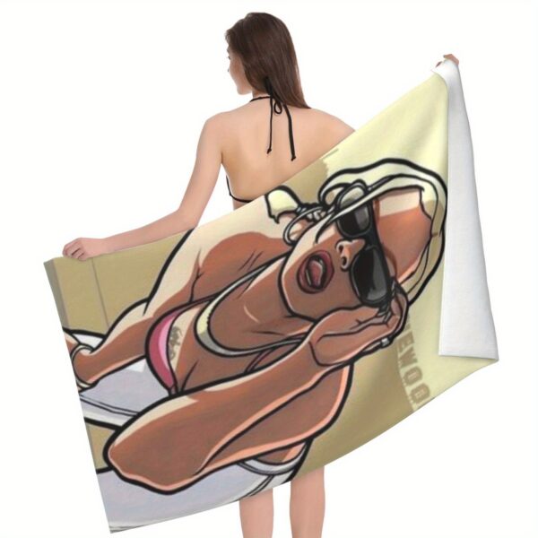 Serviette de Plage Style GTA – Image 4