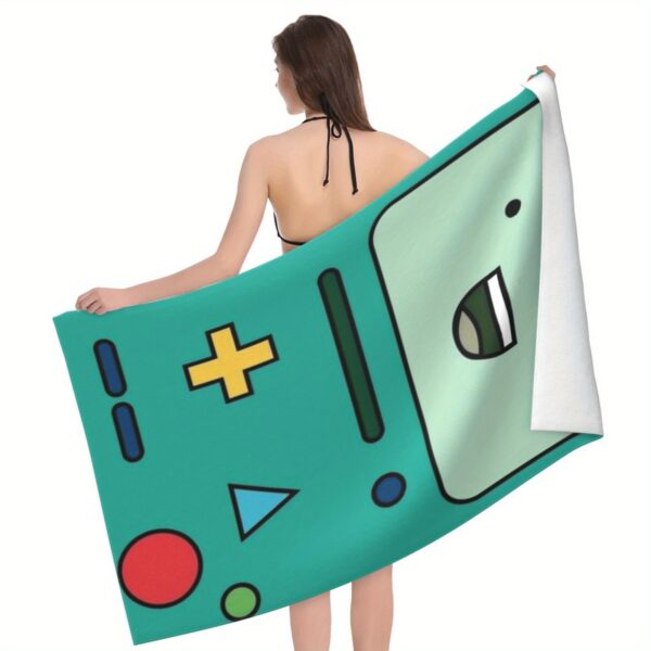 Serviette de Plage Séchage Rapide BMO Adventure Time