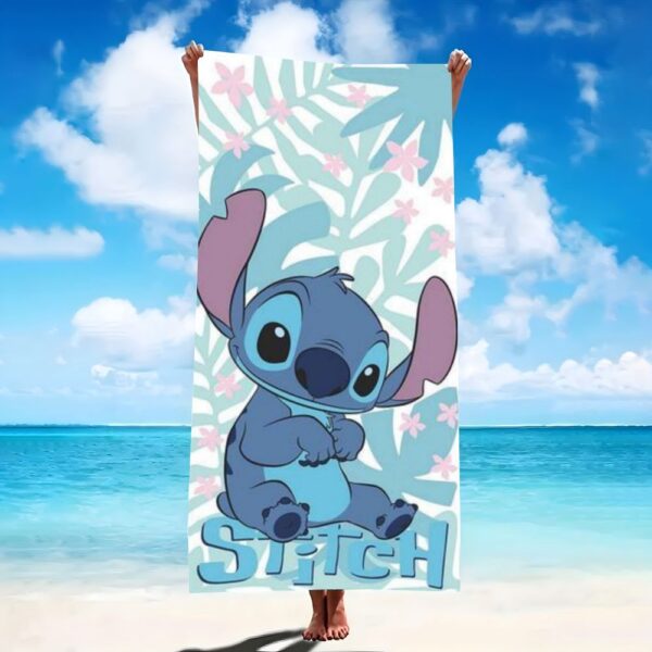 Serviette de plage Disney Stitch
