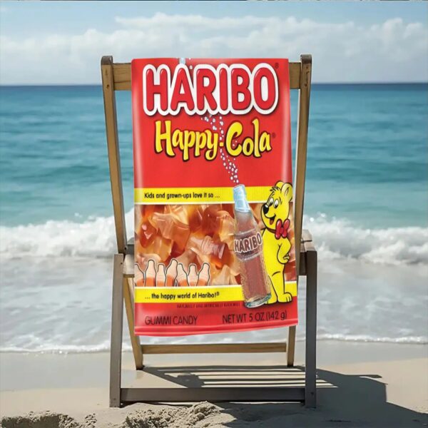 Serviette de plage HARIBO Happy Cola – Image 3
