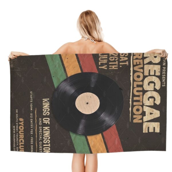 Serviette de plage Reggae Revolution – Image 6