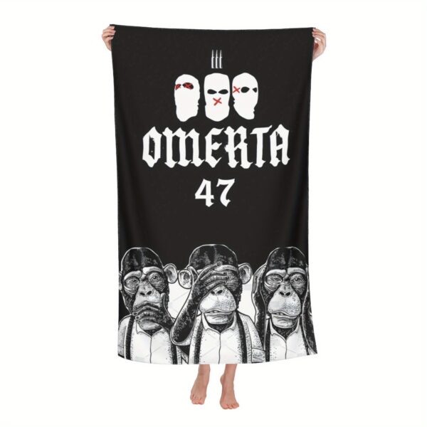 Serviette de plage Omertà 47 – Image 3