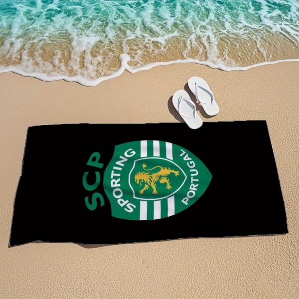 Serviette de Plage Sporting Clube de Portugal – Image 3