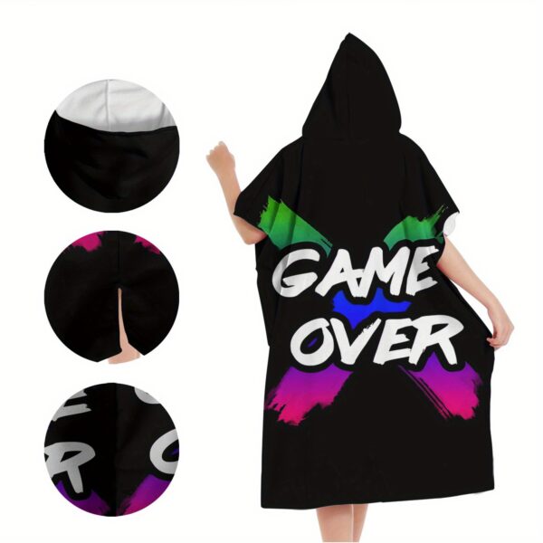 Poncho de plage Game over – Image 2