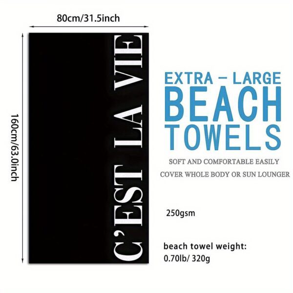 Serviette de Plage design – Image 5