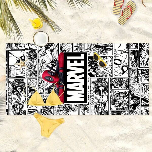 Serviette de plage Deadpool – Image 6