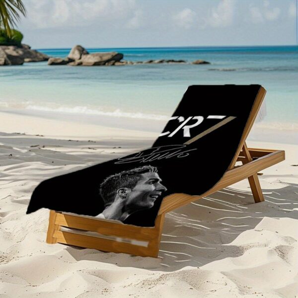 Serviette de Plage Thème Cristiano Ronaldo CR7 – Image 6