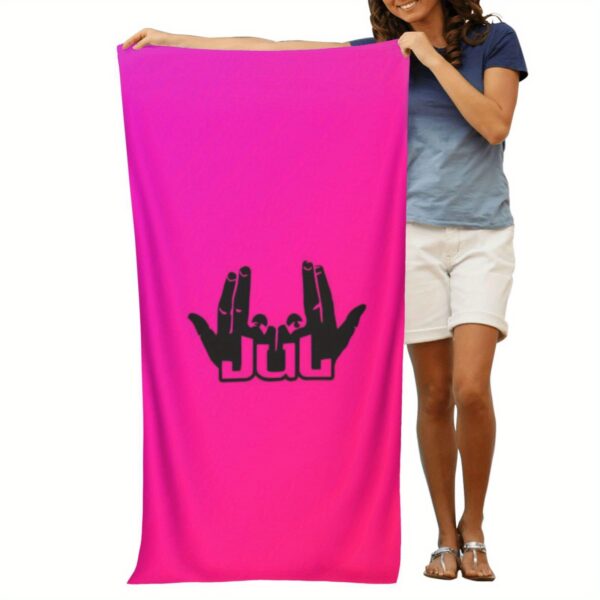 Serviette de Plage Gestes de la Main JUL – Image 8