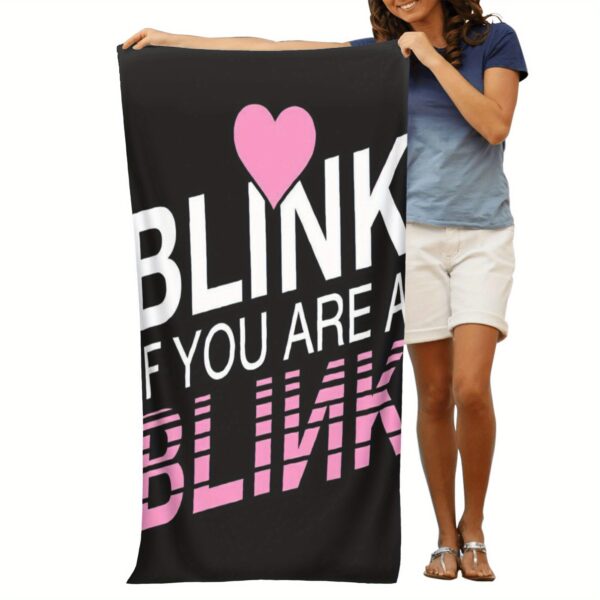 Serviette de Plage Tropicale Blackpink * – Image 4