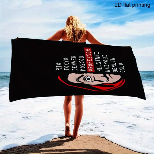 Serviette de plage Money Heist – Image 4