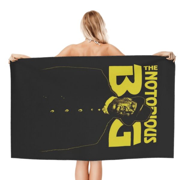 Serviette de Plage en Microfibre The Notorious B.I.G. – Image 3
