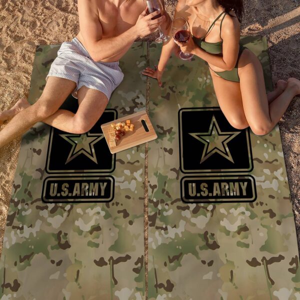 Serviette de Plage à Séchage Armée Américaine
