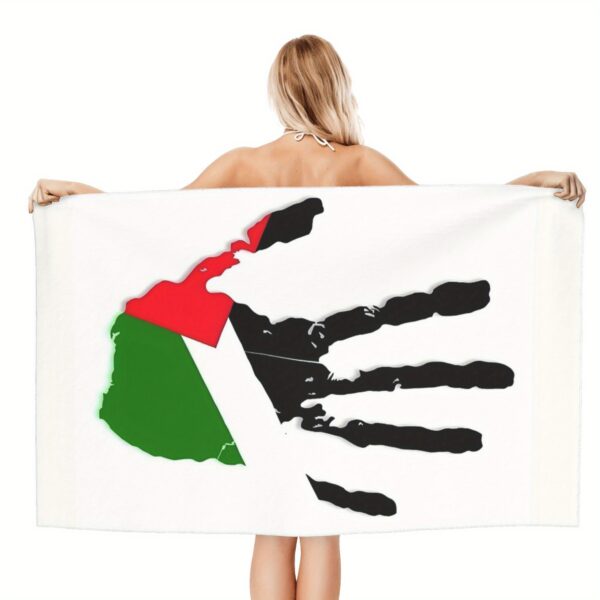 Serviette de Plage Palestino Art Moderne – Image 7