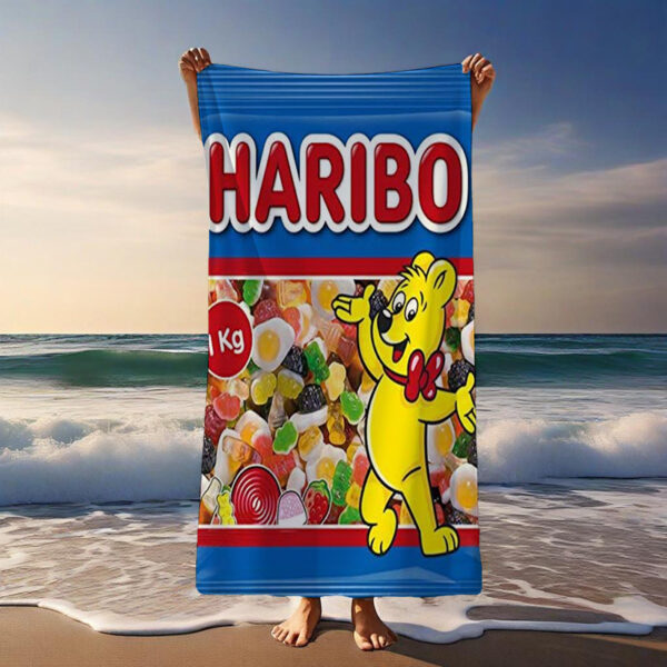 Serviette de plage animée