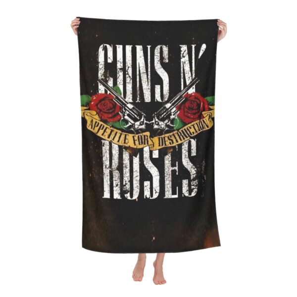 Serviette de Plage Groupe Guns N' Roses
