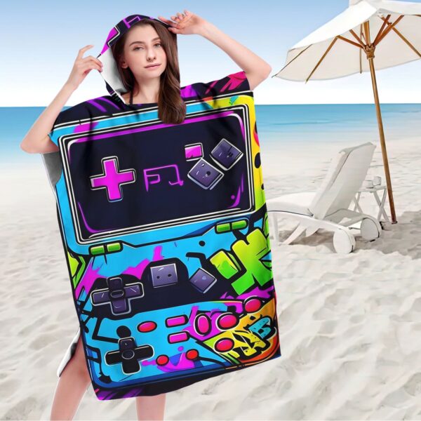 Poncho de plage contrôleur de console de jeu