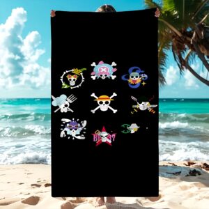 Serviette de Plage Imprimée One Piece