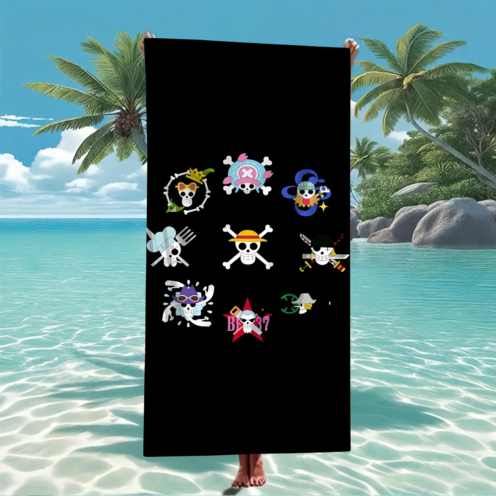 Serviette de Plage Imprimée One Piece – Image 2