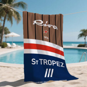 Serviette de plage Riva St Tropez