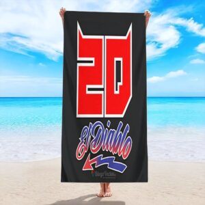 Serviette de Plage Microfibre Fabio Quartararo #20